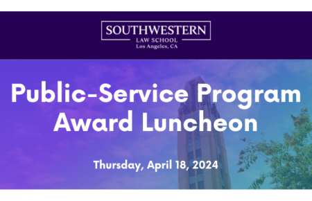 2024 Public-Service Program Award Luncheon - Thursday, April 18, 2024
