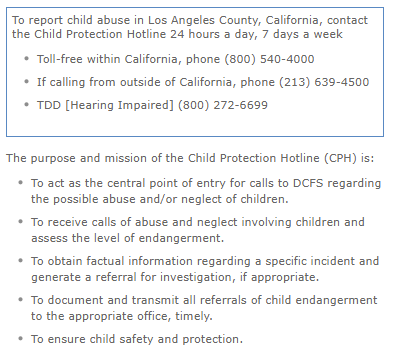 BLOG Image - LA County Reporting Child Abuse