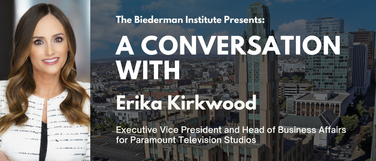 A Conversation with Erika Kirkwood: Executive Vice President and Head of Business Affairs for Paramount Television Studios