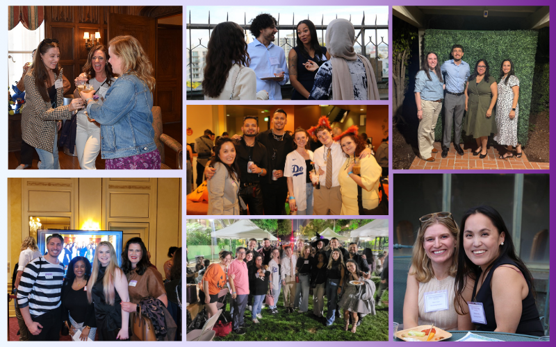 Collage of student group photos