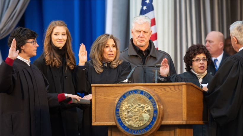 Hon Abbi Silver #39 89 Sworn In as Nevada Supreme Court Justice