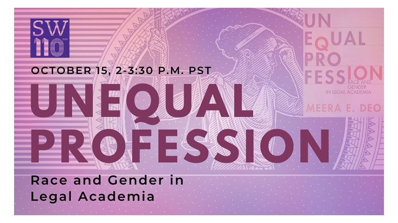 Image - Unequal Profession Webinar