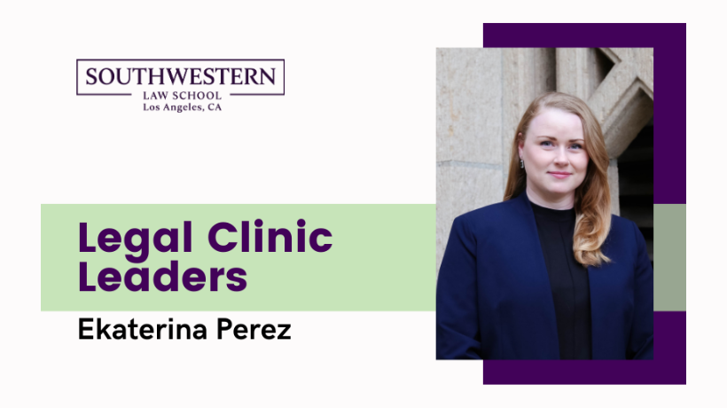 Legal Clinic Leader - Ekaterina Perez