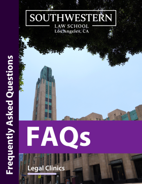 Legal Clinic FAQs front cover