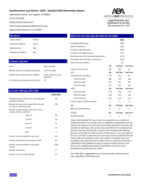 2024 509 ABA Report