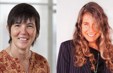 Prof. Dani Hart and Prof. Andrea Freeman headshots